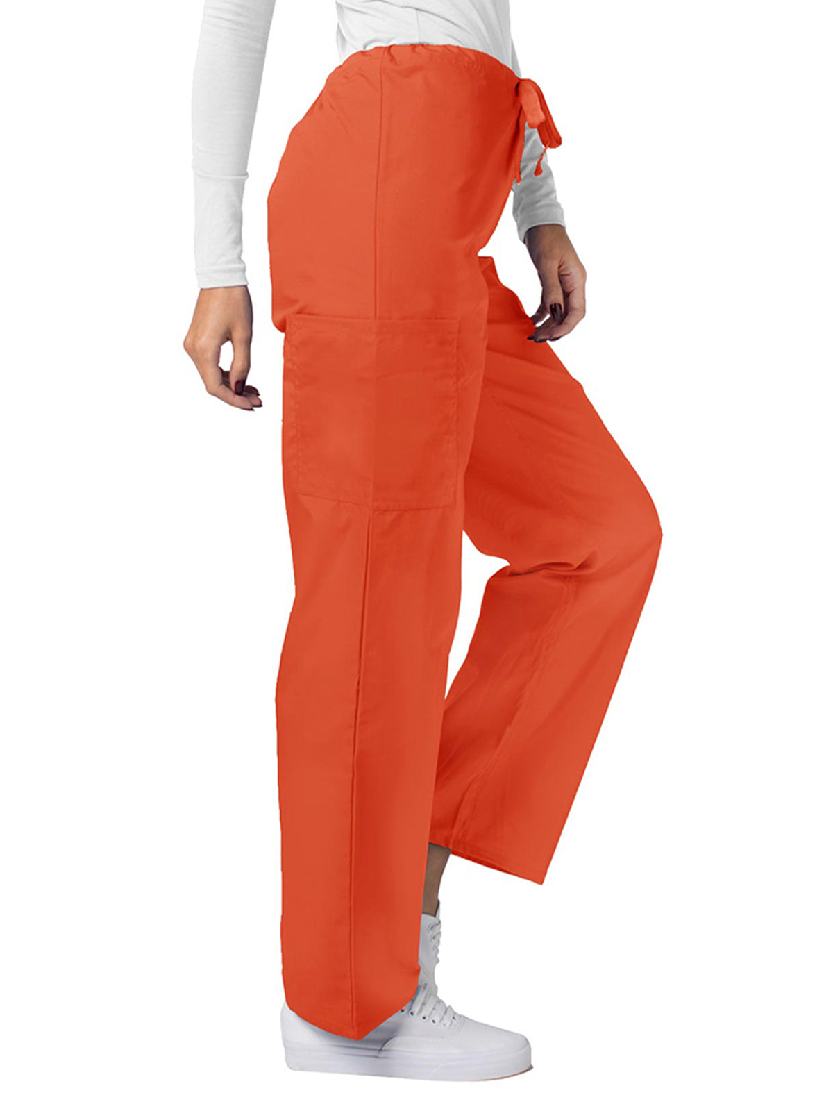 Unisex Natural-Rise Drawstring Tapered Leg Pant