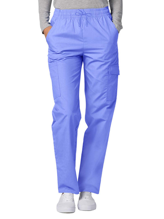 Women's Natural-Rise Multipocket Cargo Tapered Leg Pant