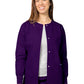 Women's Round Neck Scrub Jacket