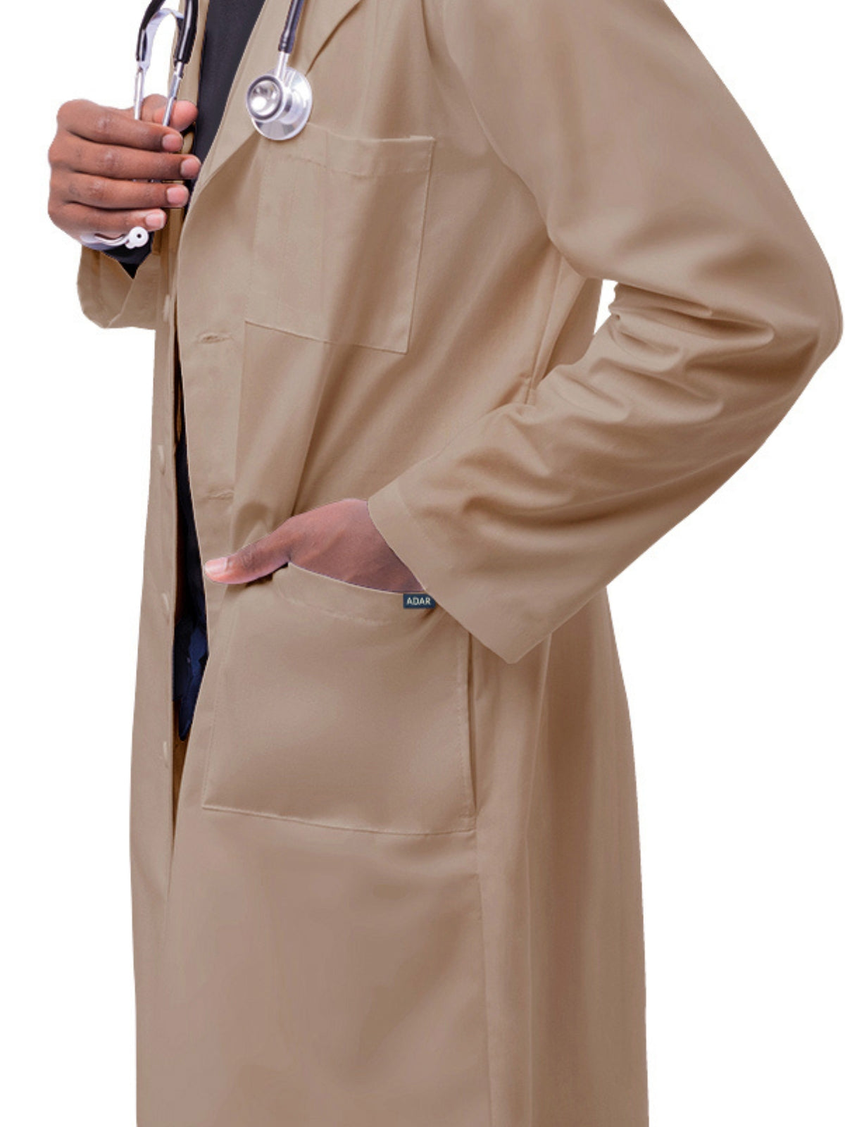 Unisex Five-Pocket 39" Lab Coat