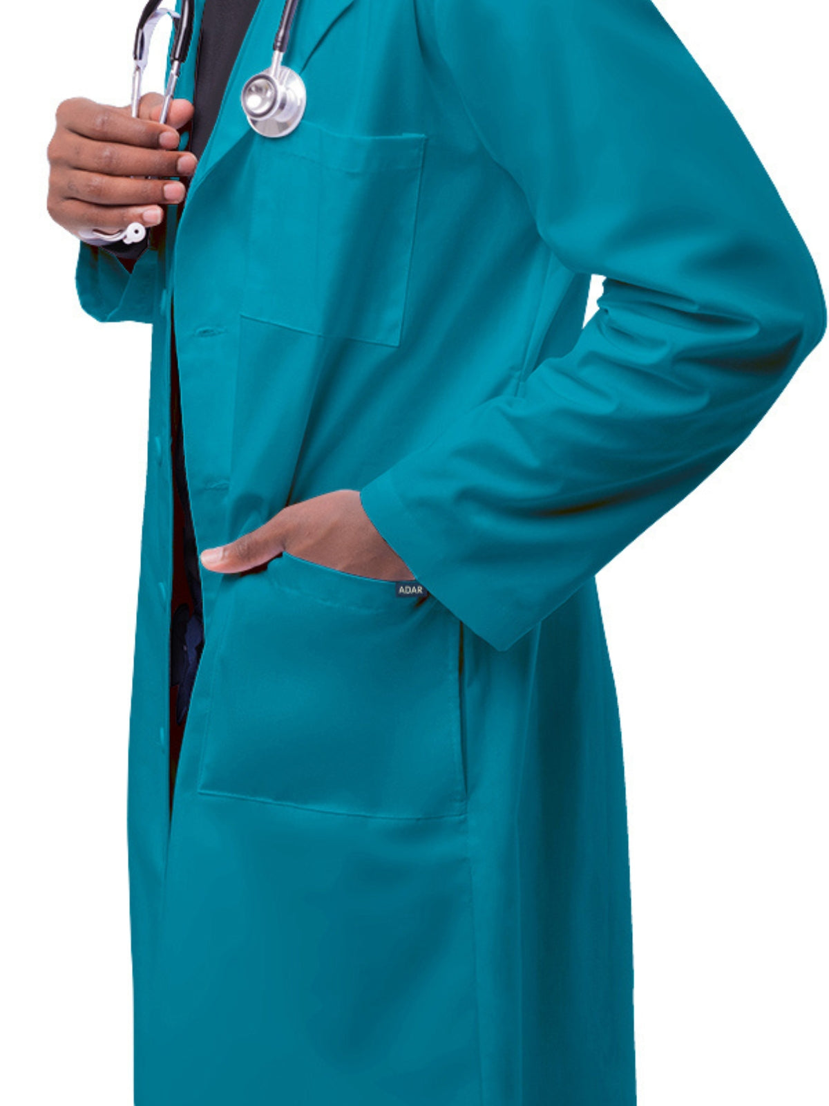 Unisex Five-Pocket 39" Lab Coat