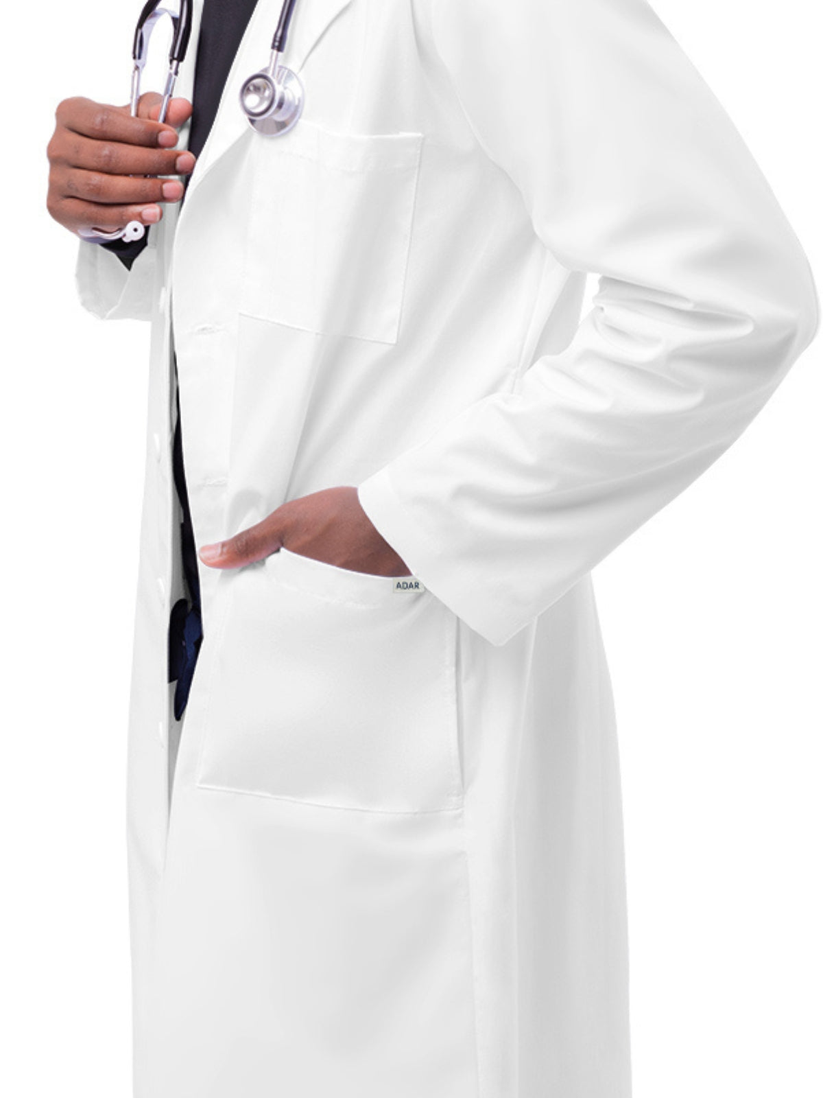 Unisex Five-Pocket 39" Lab Coat