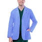 Unisex Three-Pocket 31" Consultation Lab Coat - 805 - Ceil Blue