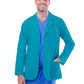 Unisex Three-Pocket 31" Consultation Lab Coat - 805 - Teal Blue