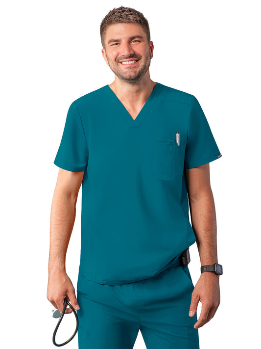 Men's V-Neck Scrub Top