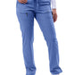 Women's Slim Fit Pant - P4100 - Ceil Blue