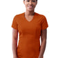 Women's V-Neck Top - P7002 - Cinnamon