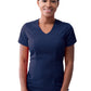 Women's V-Neck Top - P7002 - Navy