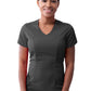 Women's V-Neck Top - P7002 - Pewter