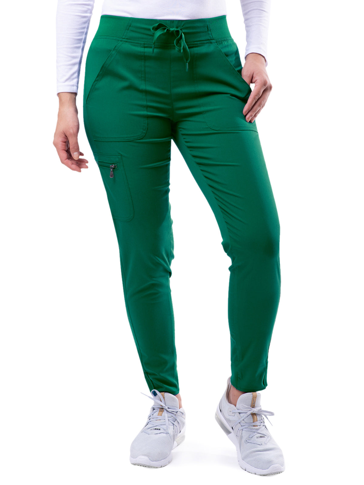 Women's Yoga Jogger Pant - P7104 - Hunter Green