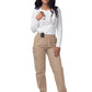 Women's Elastic Drawstring Cargo Pant