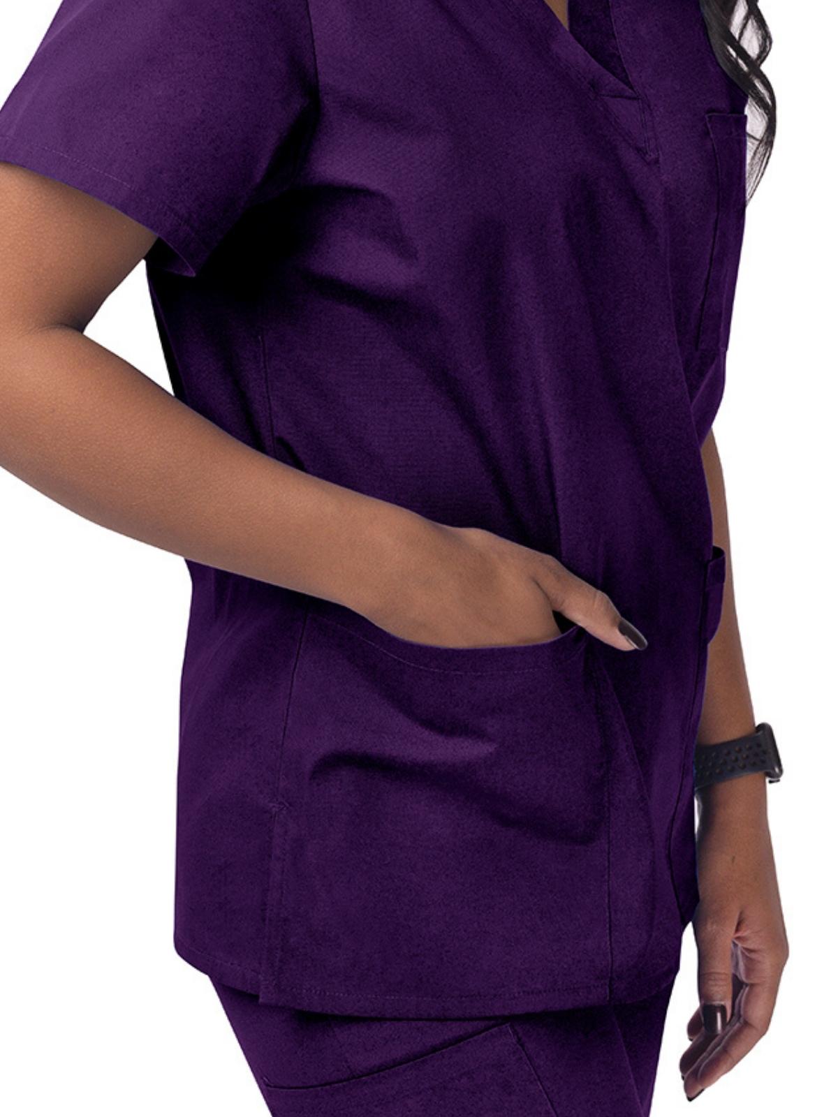 Unisex V-Neck 3 Pocket Top