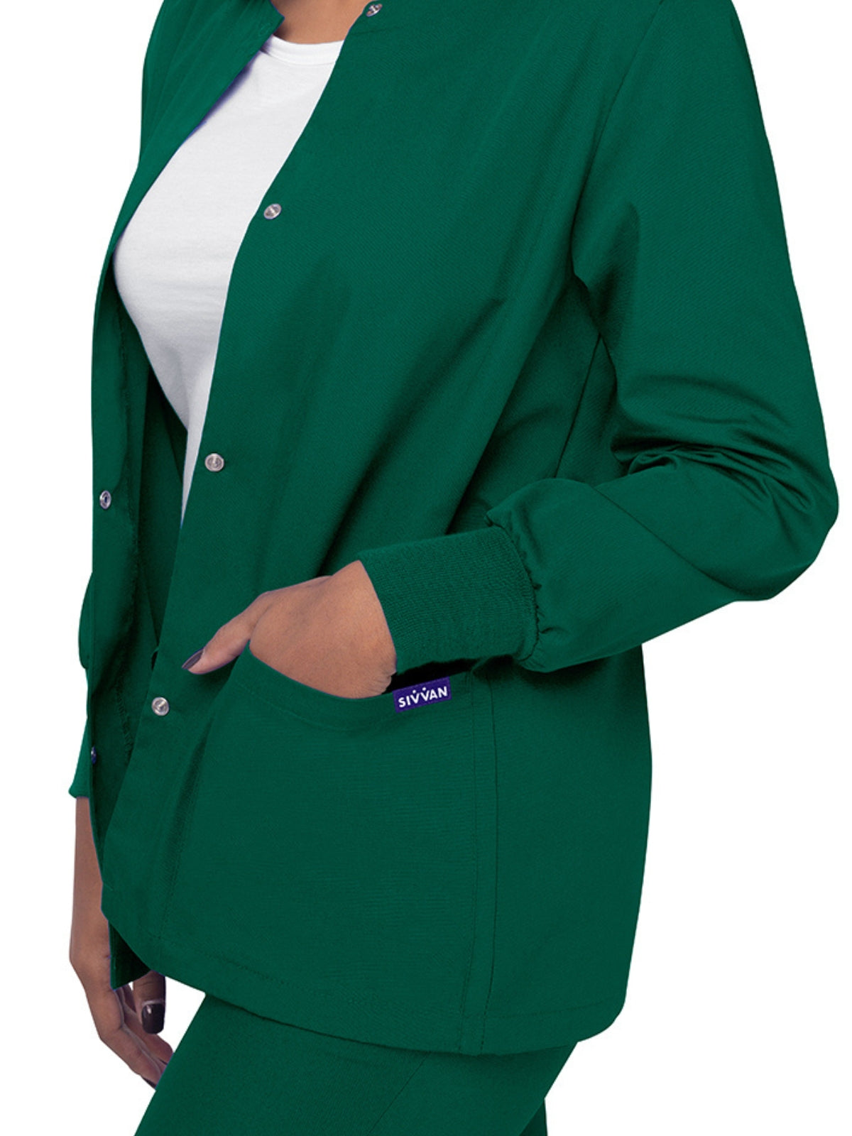 Women's Warm-Up Snap Close Jacket