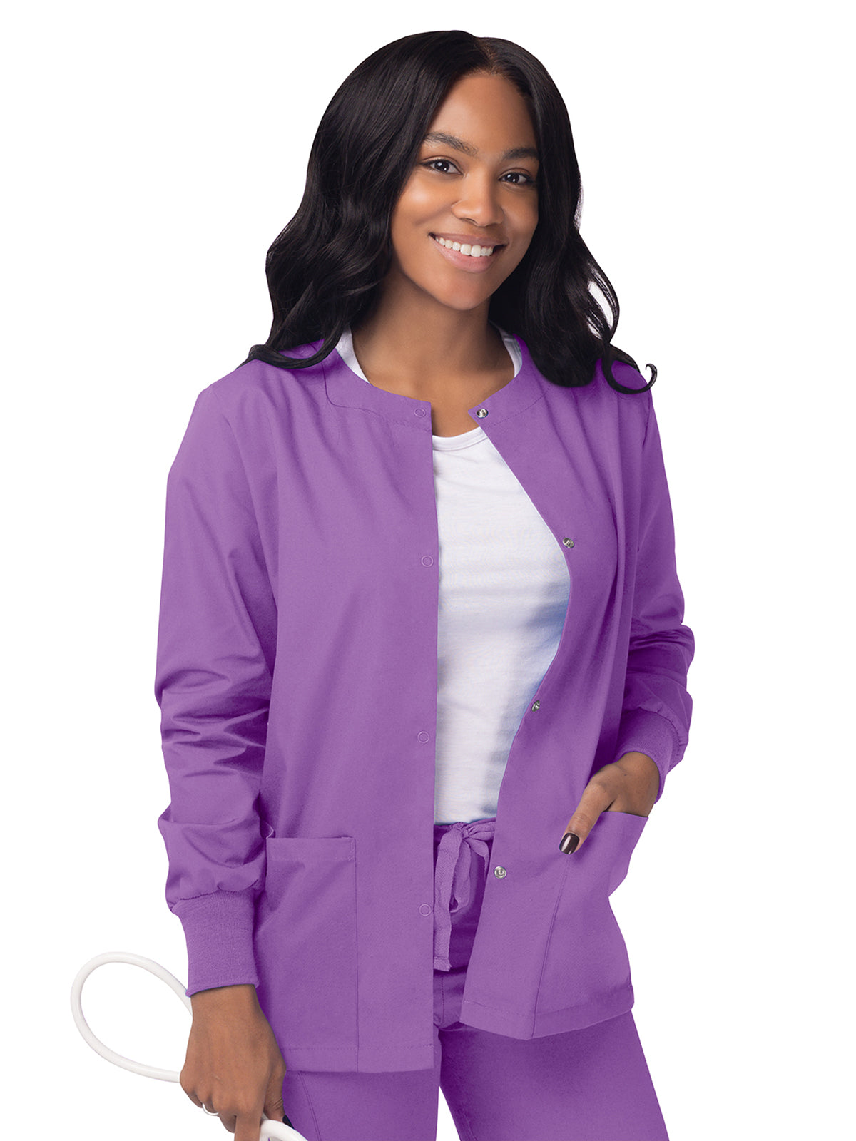 Women's Warm-Up Snap Close Jacket