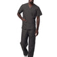 Unisex V-Neck Top Drawstring Pant Scrub Set