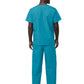 Unisex V-Neck Top Drawstring Pant Scrub Set