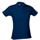 Ladies Pique Knit Short Sleeve Polo Shirt - 9735 - Bright Navy