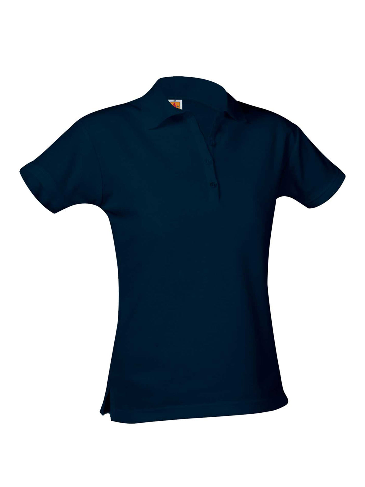 Ladies Pique Knit Short Sleeve Polo Shirt - 9735 - Dark Navy