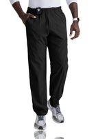 Men's Seven-Pocket Zip-Fly Amplify Scrub Pant - 0217 - Black