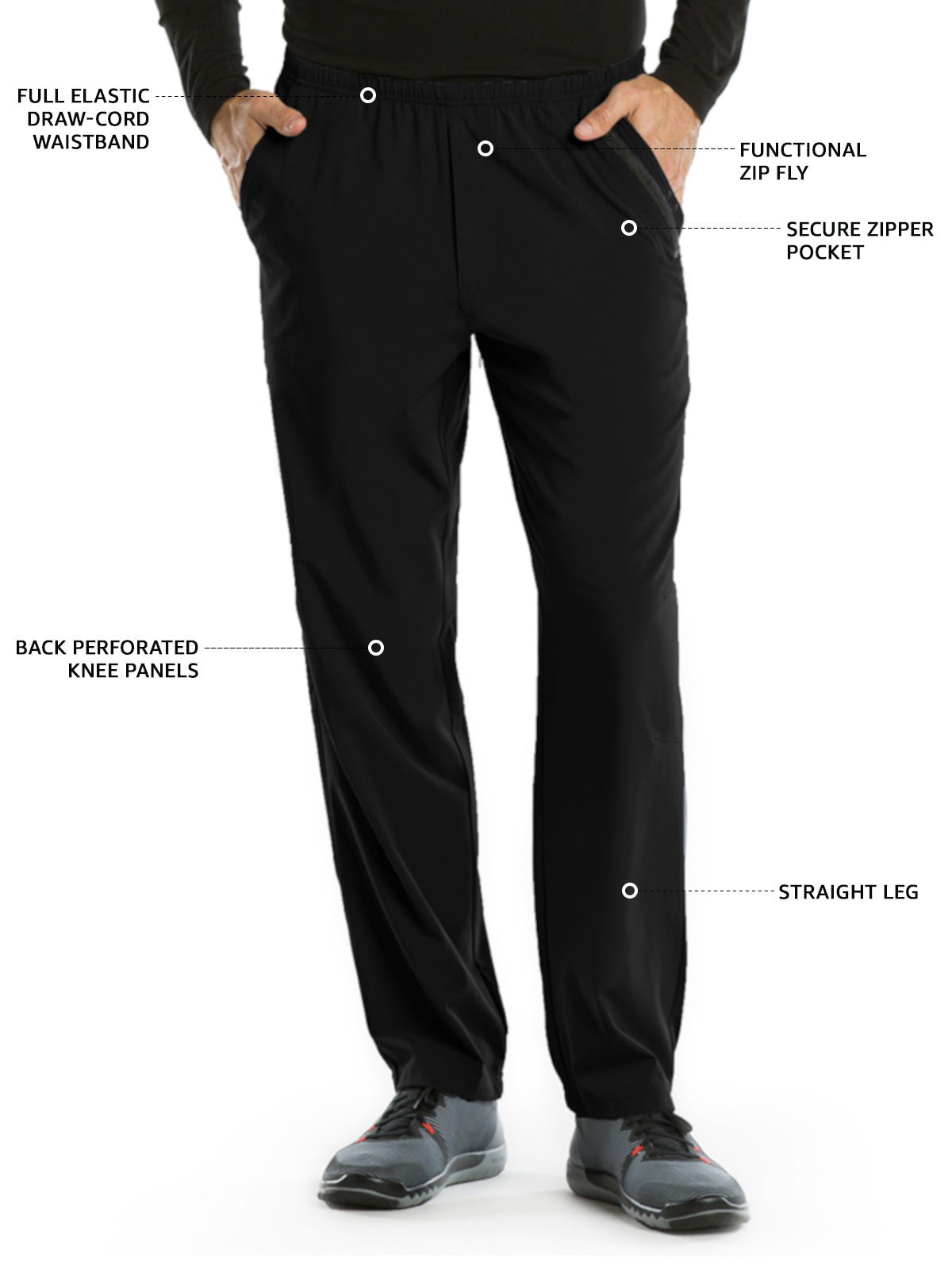 Men's 7 Pockets 4-Way Stretch Fabric Amplify Pant