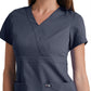 Women's Mock Wrap Riley Scrub Top