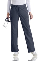 Women's Five-Pocket Flared Leg Riley Scrub Pant - 4232 - Steel