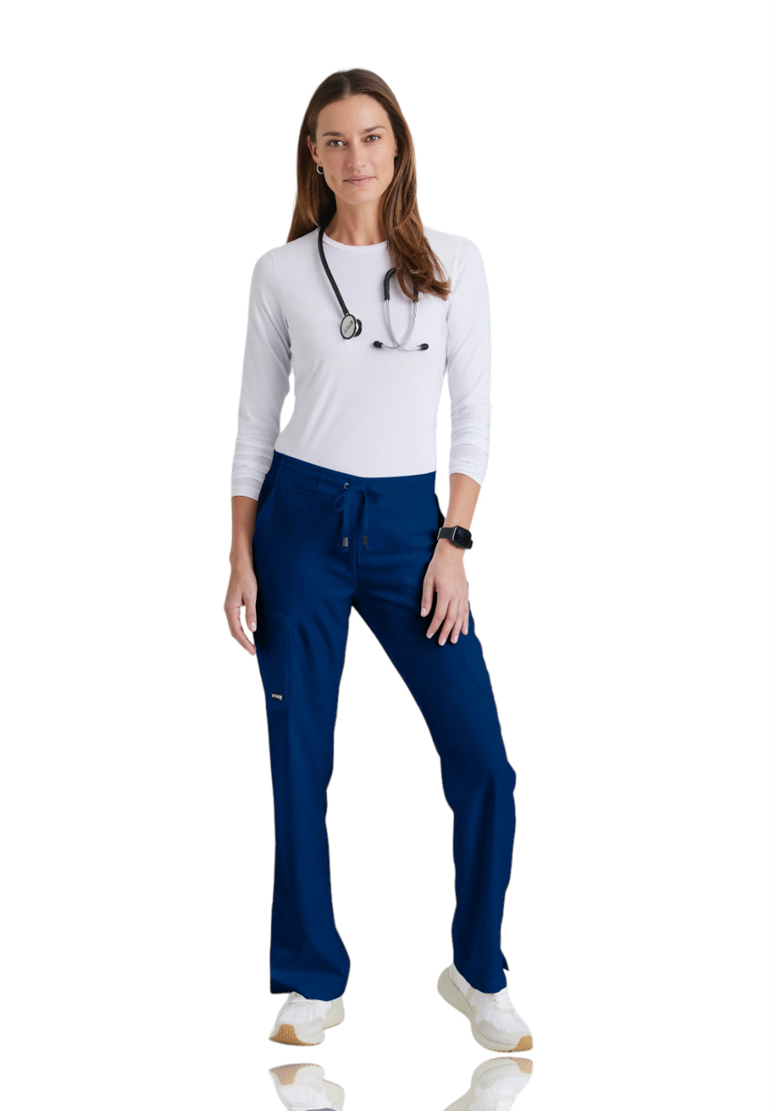 Women's Double Cargo Back Pockets Mia Scrub Pant