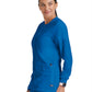 Women's Round Neck Jamie Warm Up Scrub Jacket