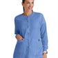 Women's Round Neck Jamie Warm Up Scrub Jacket