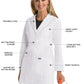 Women's Three-Pocket Princess Seam 34" Lily Lab Coat