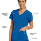 Women's V-Neck Racer Scrub Top