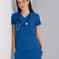 Women's V-Neck Racer Scrub Top