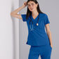 Women's V-Neck Racer Scrub Top