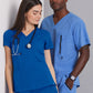 Women's V-Neck Racer Scrub Top