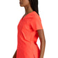 Women's V-Neck Racer Scrub Top