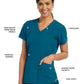 Women's V-Neck Racer Scrub Top