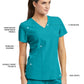 Women's V-Neck Racer Scrub Top