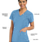 Women's V-Neck Racer Scrub Top