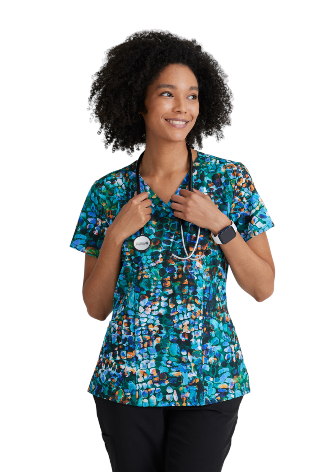 Women's V-Neck Thrive Scrub Top