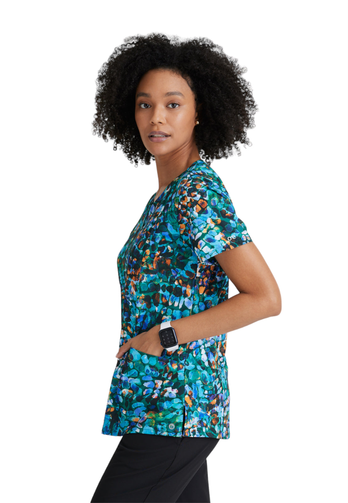 Women's V-Neck Thrive Scrub Top