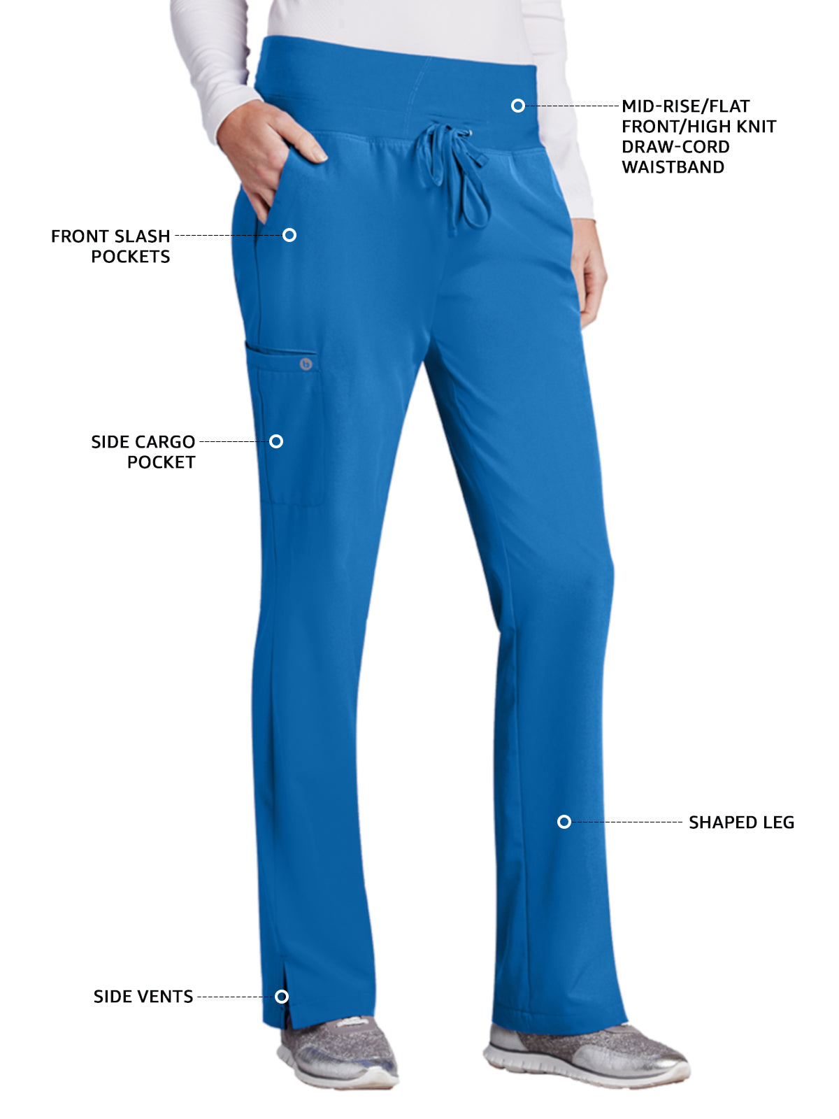 Women's Cargo Pocket Stride Scrub Pant