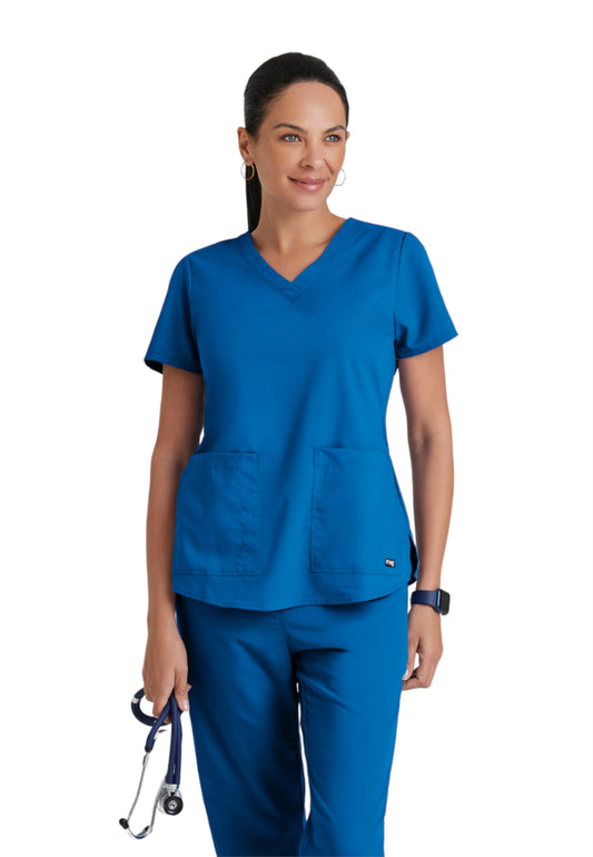 Women's V-Neck Aubrey Scrub Top