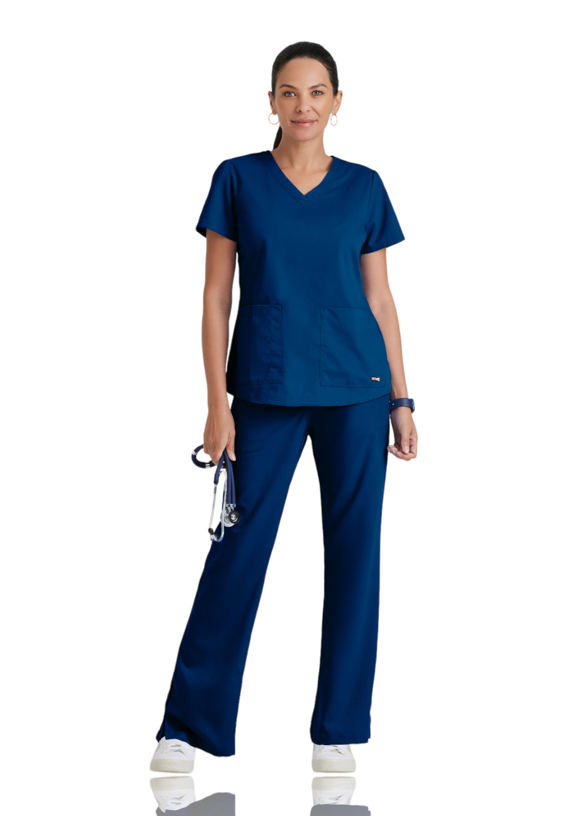 Women's V-Neck Aubrey Scrub Top