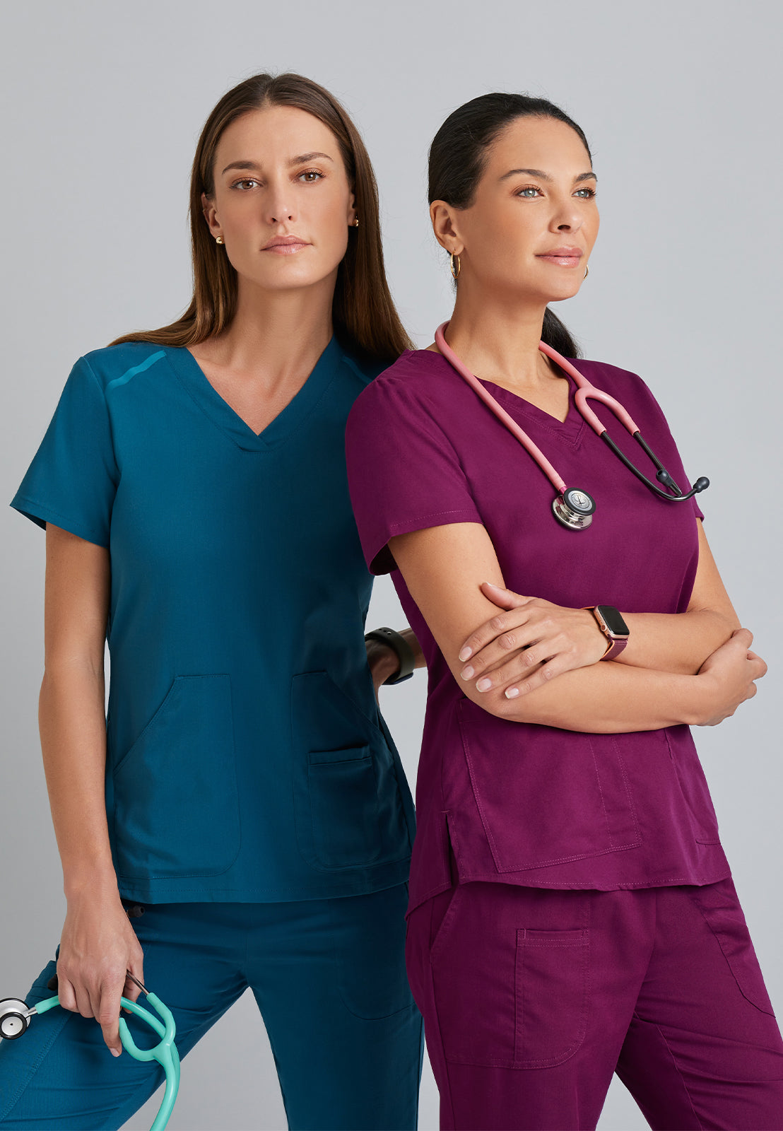 Women's V-Neck Aubrey Scrub Top