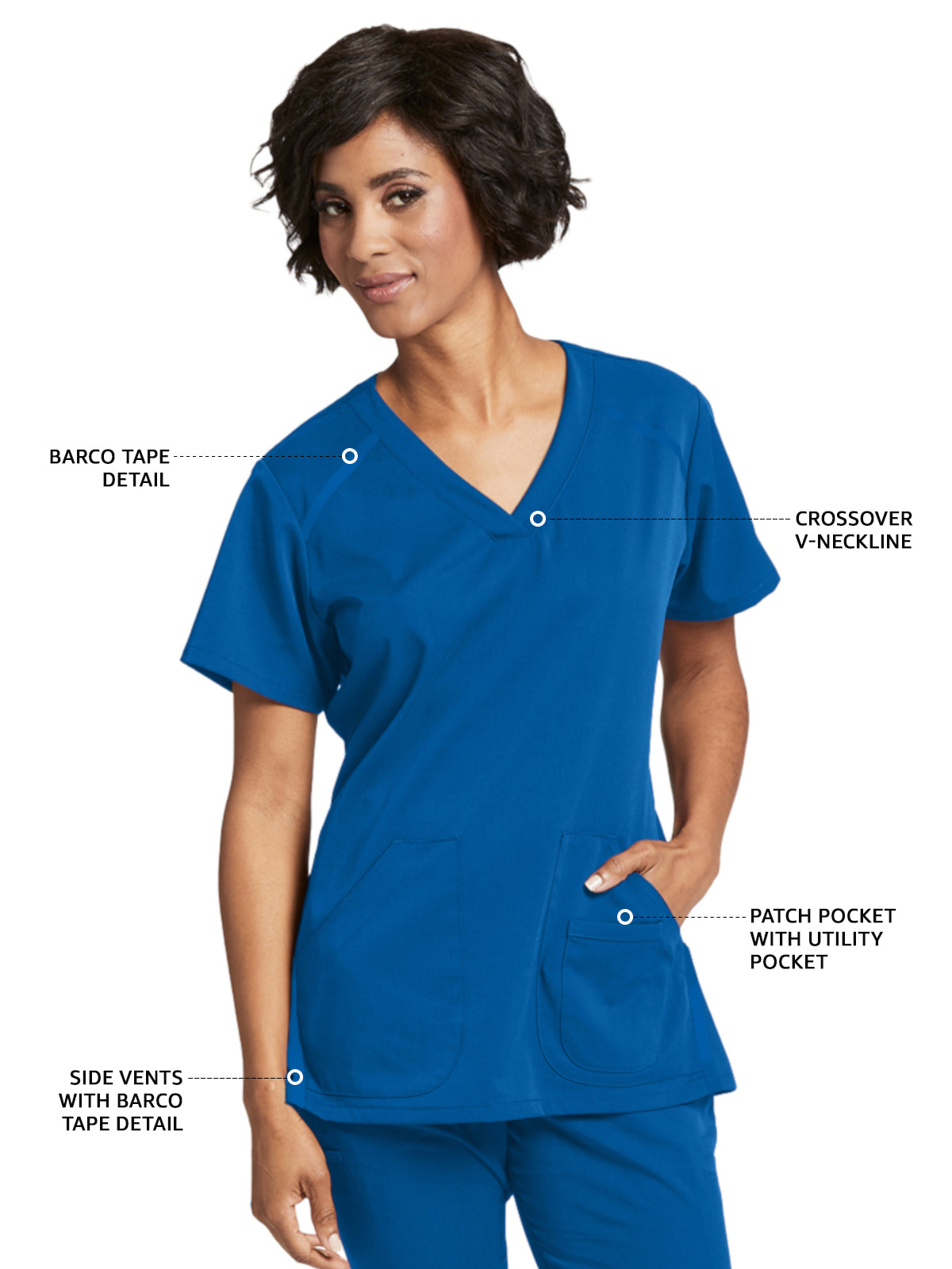 Women's V-Neck Elevate Scrub Top