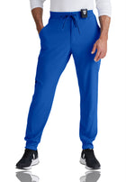 Men's Six-Pocket Drawcord Waist Vortex Jogger Scrub Pant - BOP520 - Cobalt