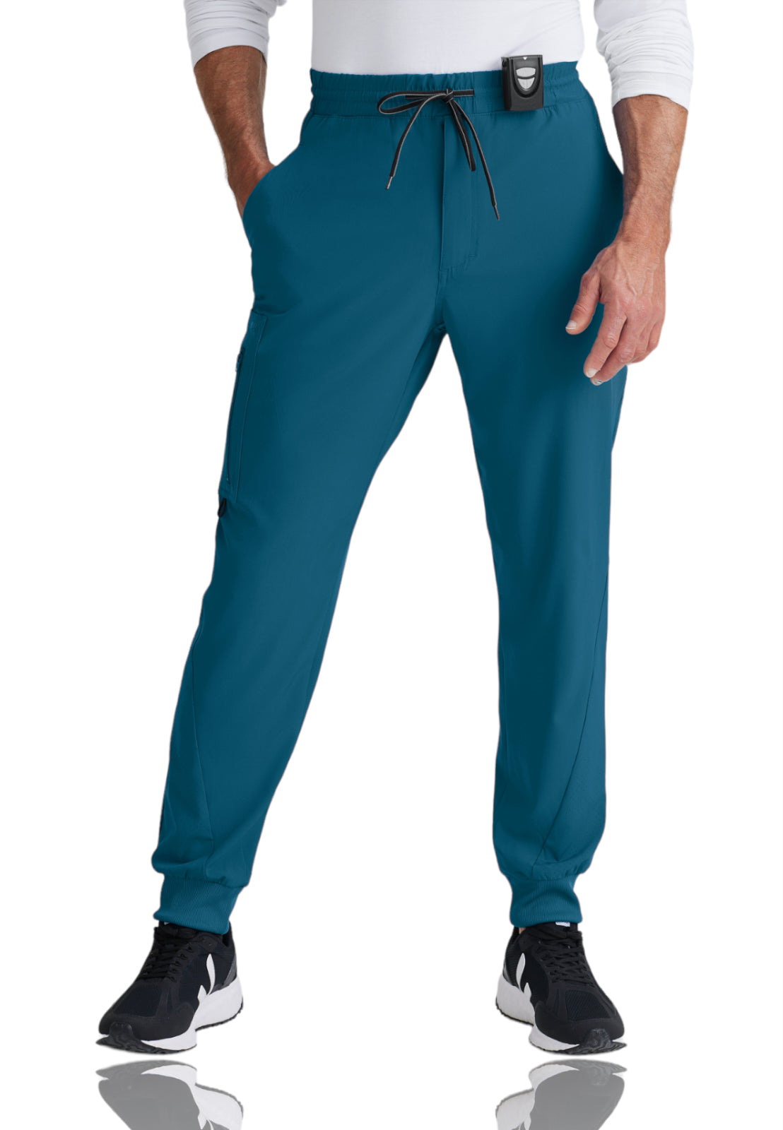 Men's Perforated Side Panels Vortex Jogger Scrub Pant