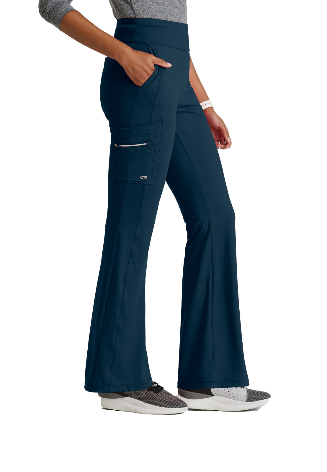 Women's 7 Pocket High-Rise Fit and Flare Pant