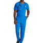 Men's Two-Pocket Ribbed V-Neck Velocity Scrub Top