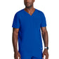 Men's Two-Pocket V-Neck Velocity Scrub Top - BOT195 - Cobalt